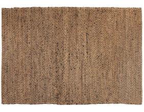 Tapis en jute et coton Elliot carbone (120 x 170 cm)