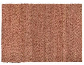 Tapis en jute et coton Elliot marmelade (120 x 170 cm)