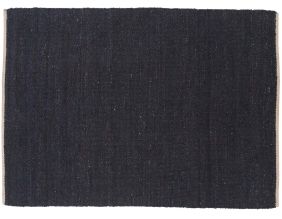 Tapis en jute noir Kali (300 x 200 cm)