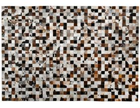 Tapis en peau de vache véritable (Patchwork)