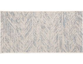 Tapis en polypropylène acier Evora (110 x 60 cm)