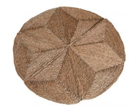 Tapis rond en jonc Kaate (Diamètre 120cm)