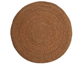 Tapis rond en jonc de mer naturel Siz (Diamètre 180cm)