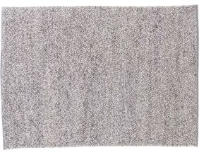 Tapis en viscose et laine gris clair Jajru (300 x 200 cm)