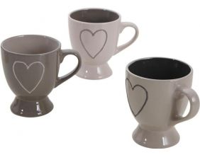 Tasse à café en grès (Lot de 3)