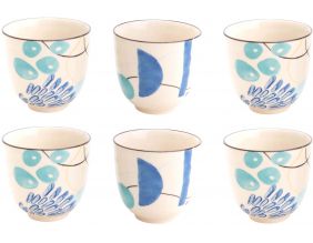 Tasse à expresso en grès Calypso