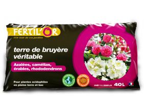 Terre de bruyère véritable 40 litres