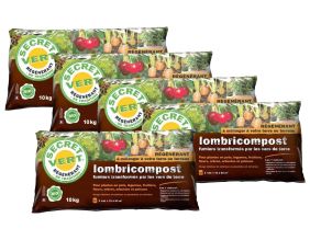 Terreau lombricompost régénérant (Lot de 5)