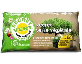 Terreau bio secret terre végétale 40 litres
