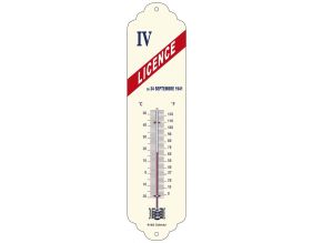 Thermomètre en métal Pub 28 x 6.5 cm (Licence IV)