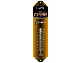 Thermomètre en métal Pub 28 x 6.5 cm (Renault 5 Alpine)