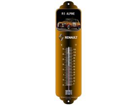 Thermomètre en métal Pub 28 x 6.5 cm (Renault 5 Alpine)