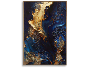 Toile décorative avec cadre Andromeda 60 x 4 x 90 cm (Modèle 1)