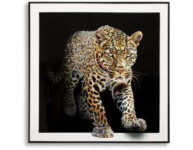 Toile décorative avec cadre Jaguar 82 x 4 x 82 cm (Modèle 1)