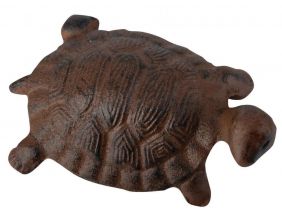 Tortue décorative en fonte (11,4 x 7,4 cm 11,4 x 7,4 cm)