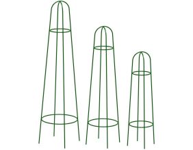 Treilli en acier Sunny (Lot de 3) (Vert)