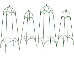Treillis en acier Arthur (Lot de 4) (Vert)