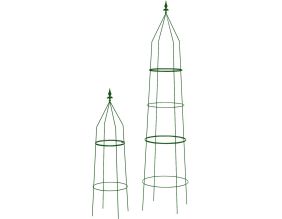 Treillis en acier View (Lot de 2) (Vert)