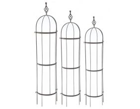 Treillis déco en métal vieilli (Lot de 3)