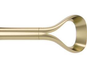 Tringle à rideaux extensible Loop (Or)