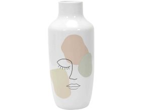 Vase en céramique 12.5 x 29 cm Poésie formelle