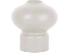 Vase en céramique Sphère 23 cm (Ivoire)
