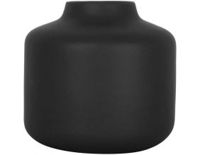Vase en céramique Wide 20.5 cm (Noir)