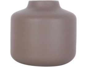 Vase en céramique Wide 20.5 cm (Taupe)