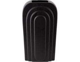 Vase en céramique  noir Arc (Petit modèle)