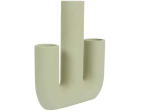 Vase en céramique 3 tubes Arty