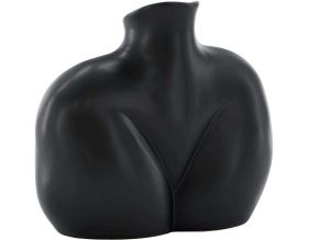 Vase en grès Harvey (Noir)