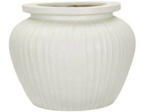 Vase en magnésie Chil 48 x 38 cm