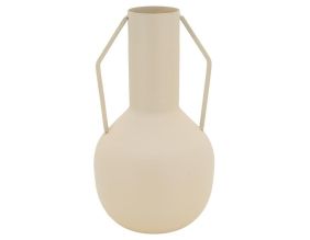 Vase en métal MELTIK (Beige)