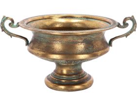 Vase en métal vieilli Médicis (Modèle 1)