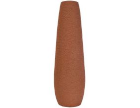 Vase en résine Elegance  46 cm (Orange terracotta)