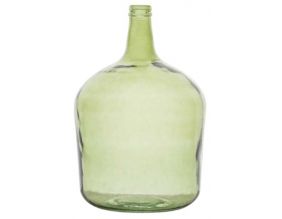 Vase en verre Dame Jeanne 12 litres (Vert)