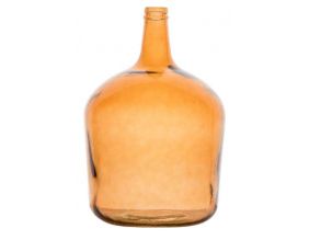 Vase en verre Dame Jeanne 12 litres (Ambre)