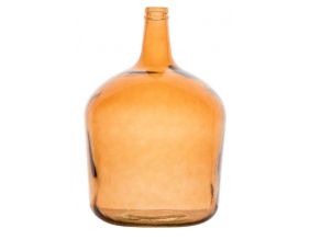Vase en verre Dame Jeanne 4 litres (Ambre)