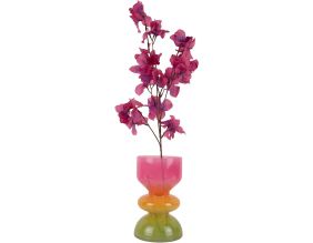 Vase en verre Funky Vibes (Taille 1 : 12,5 x 20,5 cm)