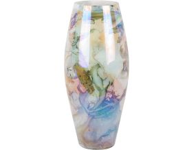 Vase en verre Melange Cone (Vert)