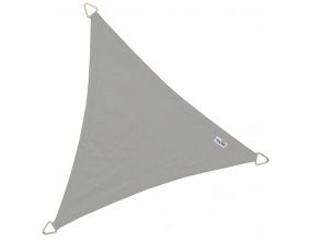 Voile d'ombrage imperméable triangulaire Dreamsail gris (5 x 5 m)
