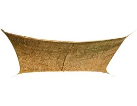 Voile d'ombrage rectangulaire en fibre de coco (3 x 2 m)