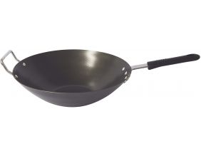 Wok en acier tous feux dont induction 33 cm