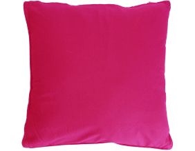 Coussin en coton coloré Salsa 60 cm (Fushia)