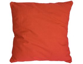 Coussin en coton coloré Salsa 60 cm (Orange)