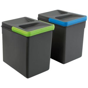 Bacs de tri pour tiroir de cuisine Recycle (2 bacs de 6 litres)
