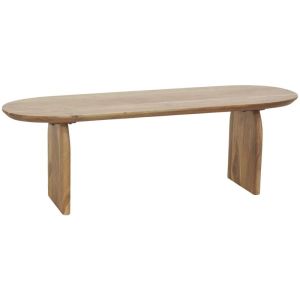 Banc en acacia naturel (L 140)