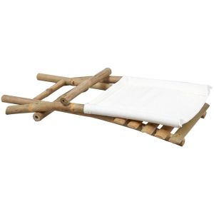 Chaise de plage en bambou