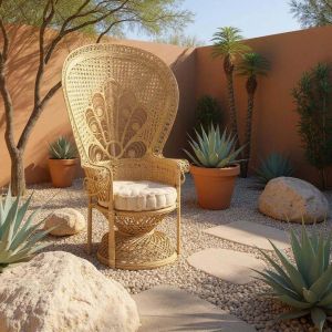 Fauteuil rotin Emmanuelle