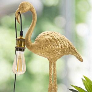 Lampe à poser en polyrésine Flamingo (Modèle 1)